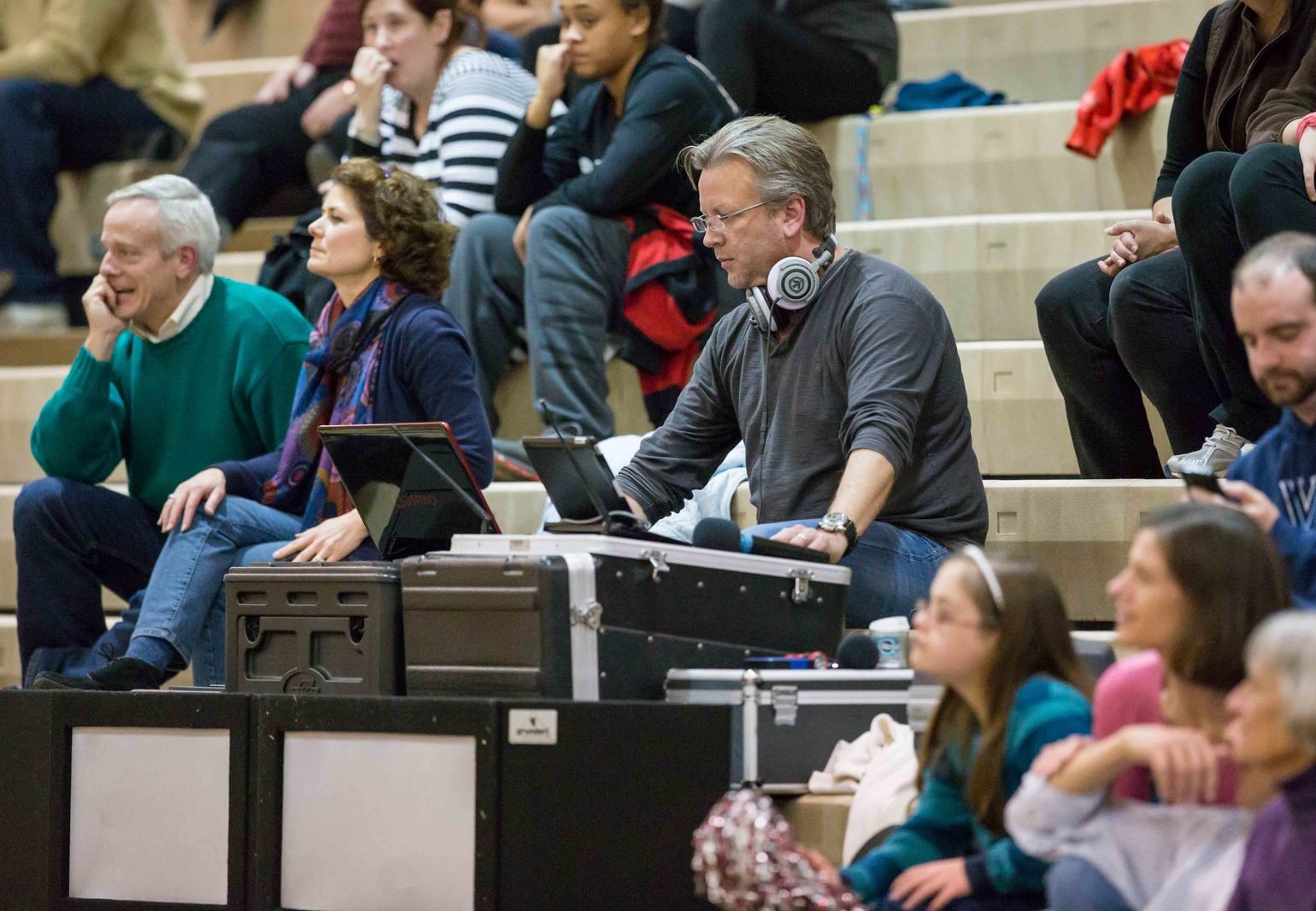 Crowd at a 2013 basketball event