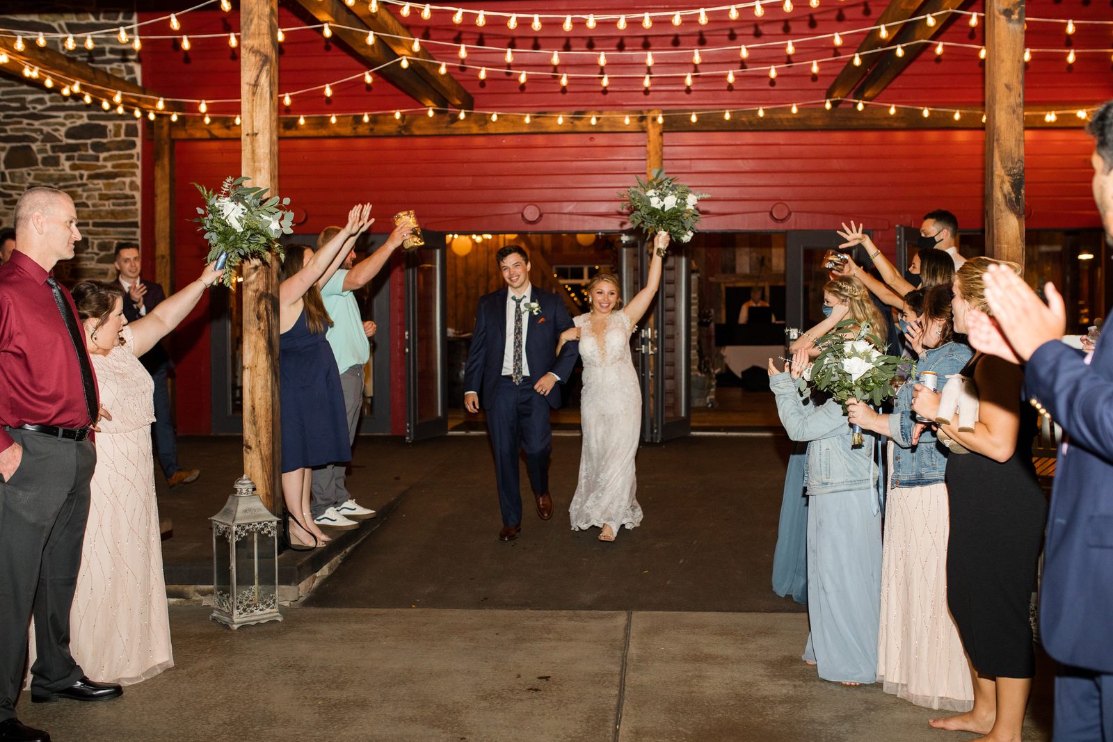 Wedding reception celebration