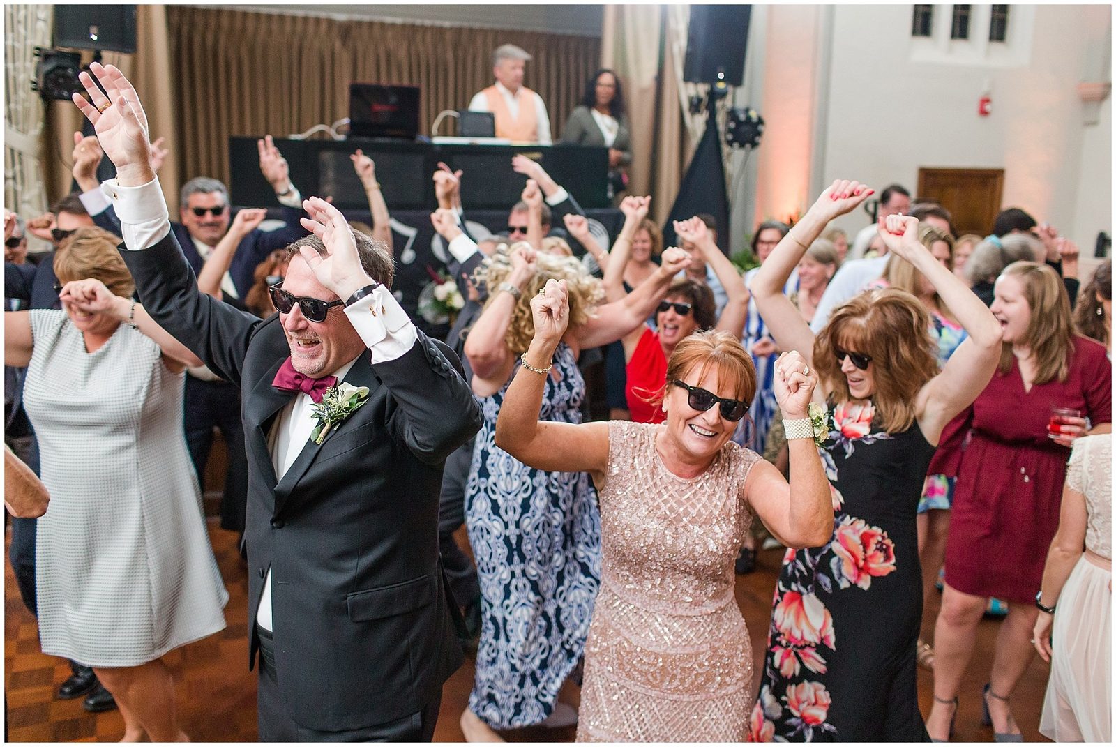 Guests enjoying a Just4Fun DJs event